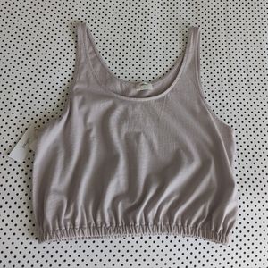 NWT Aritzia Wilfred cropped tank